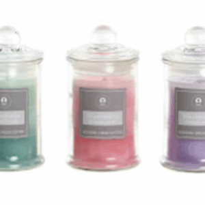 Vela cristal 6X6X11 98 GR, 28 Horas