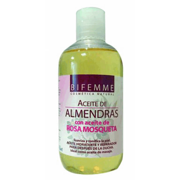 Aceite de almendras con rosa mosqueta Bifemme Ynsadiet 250ml Aceite de almendras con rosa mosqueta Bifemme Ynsadiet 250ml