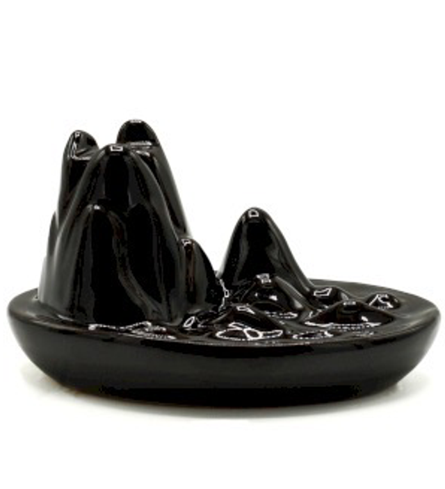 Quemador de Incienso Reflujo Inverso – Mini Montaña