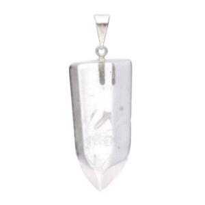 Colgante de Cuarzo Blanco Punta Pequeña