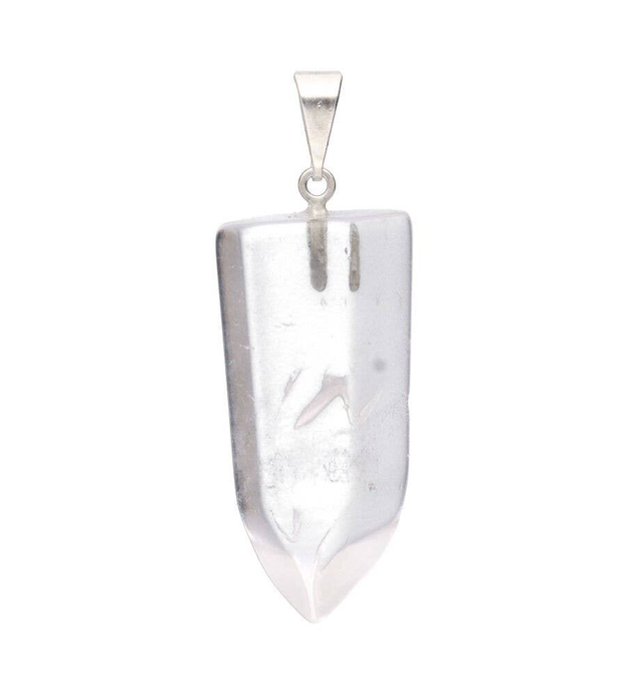 Colgante de Cuarzo Blanco Punta Pequeña