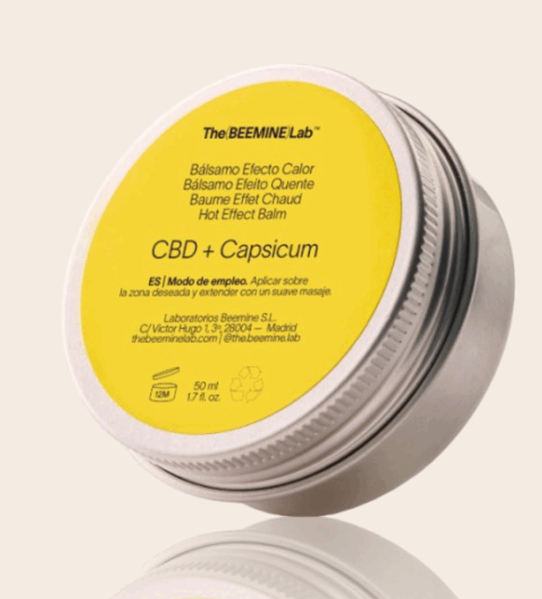 Bálsamo efecto calor con CBD Bálsamo efecto calor con CBD