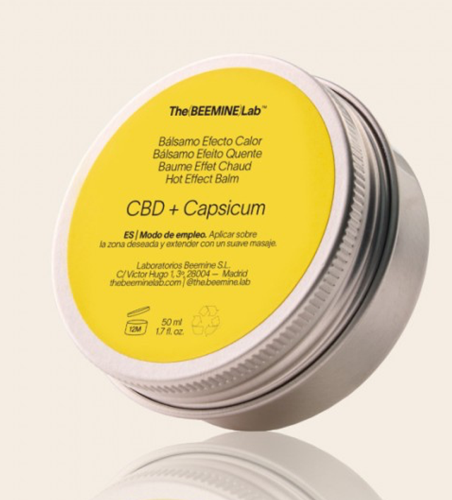 Bálsamo efecto calor con CBD