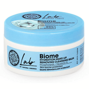 Lab Biome, espuma desmaquillante hidratante para piel sensible y contorno ojos.
