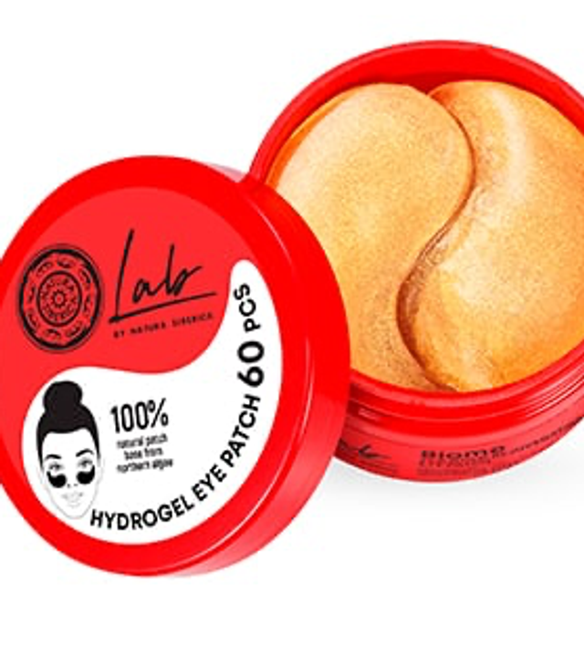 Lab Parches de oro de 24 kt Rejuvenecedores para contorno de ojos. 60pcs