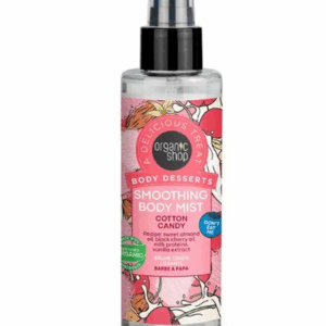 Bruma corporal de algodón de azucar