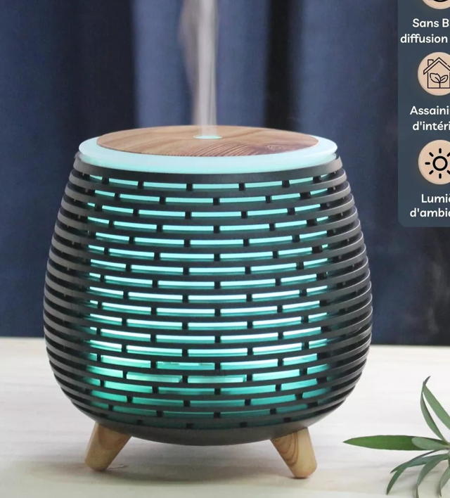 Difusor Ultrasónico USB – Tony – Iluminación Led Multicolor