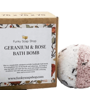 Funky Geranium and Rose Bomba 5cm