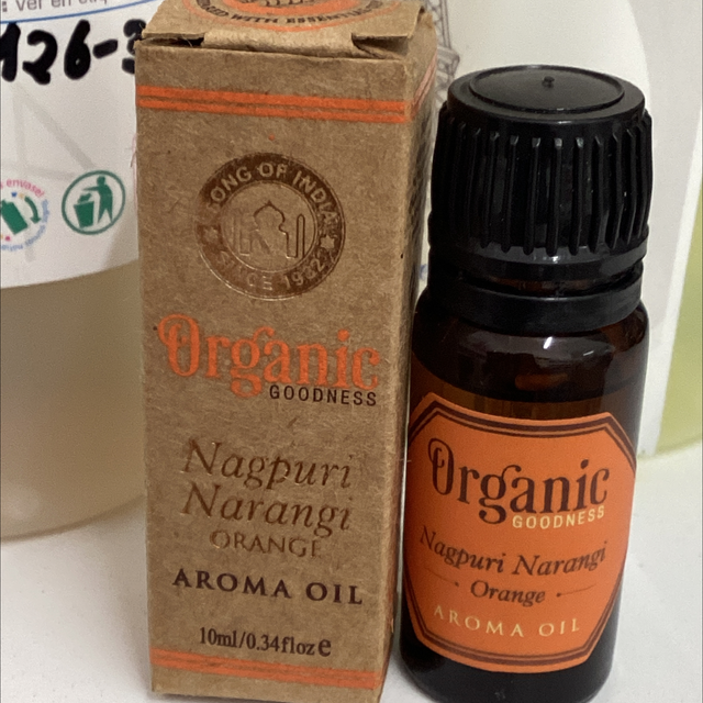 Aroma Aceite Organic Naranja.
