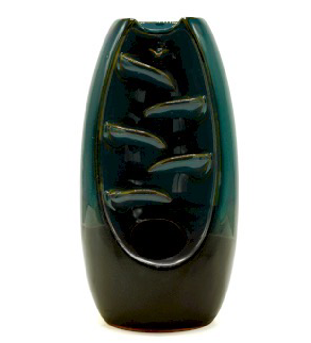 Quemador de Incienso Reflujo Inverso – Serina Cascada Ovalada