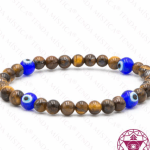 Pulsera de protección turca  con ojos y ojos de tigre