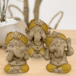 Ganesh Amarillo – Decoración Zen y Feng Shui