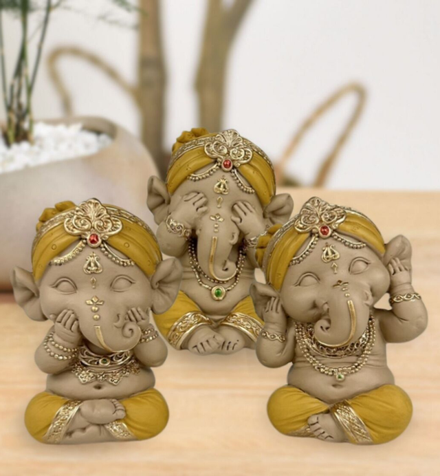 Ganesh Amarillo – Decoración Zen y Feng Shui