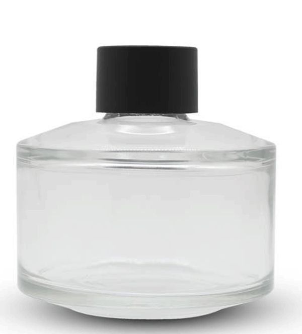 Frasco de cristal, ambientador mikado vacío 100 ml con tapón.