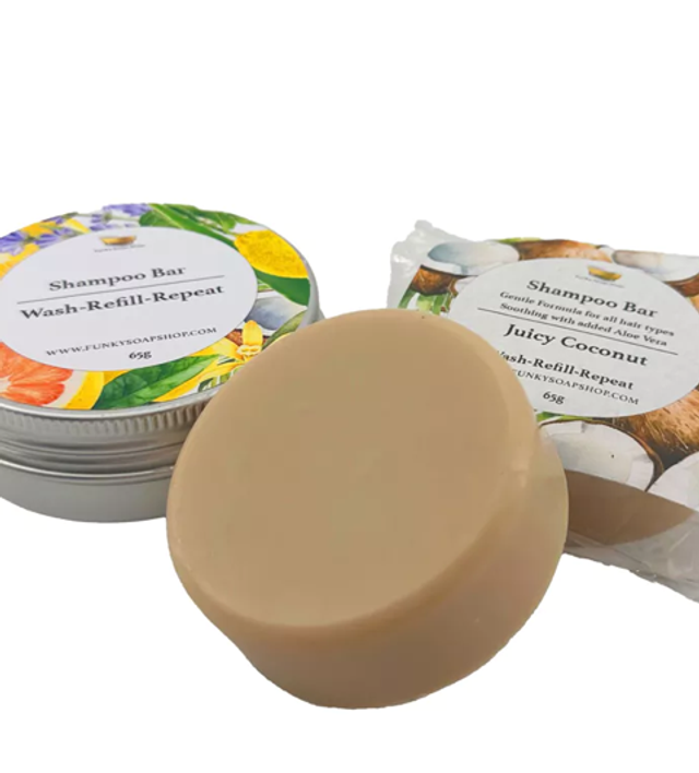 Barra de champú Juicy Coconut, 65 g