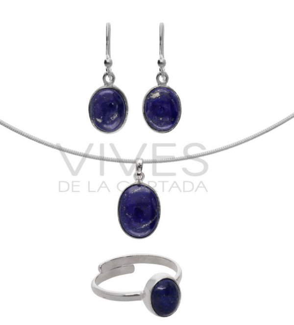 Conjunto Óvalo de Lapislázuli (PL) Conjunto Óvalo de Lapislázuli (PL)