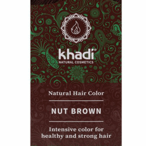Tinte natural con gemna castaño avellana khadi 100g