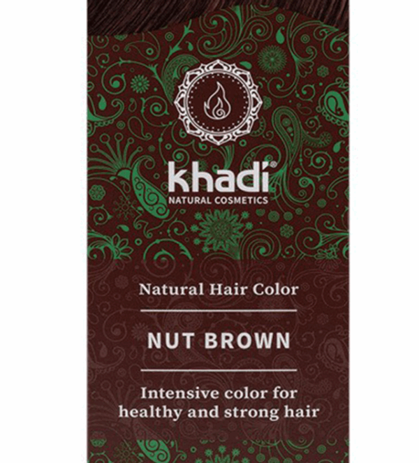 Tinte natural con gemna castaño avellana khadi 100g Tinte natural con gemna castaño avellana khadi 100g