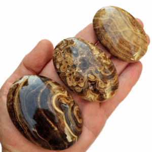 Piedra Palma Calcita Chocolate (45mm – 75mm)