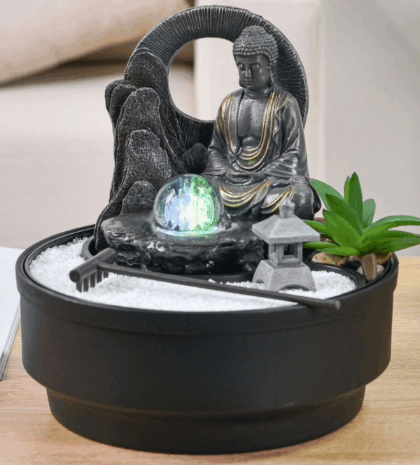 Fuente interior – Sumana – Jardín Zen – Antiestrés – Flujo en cascada