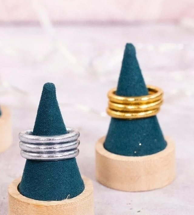 Anillo esclava plata Talla L