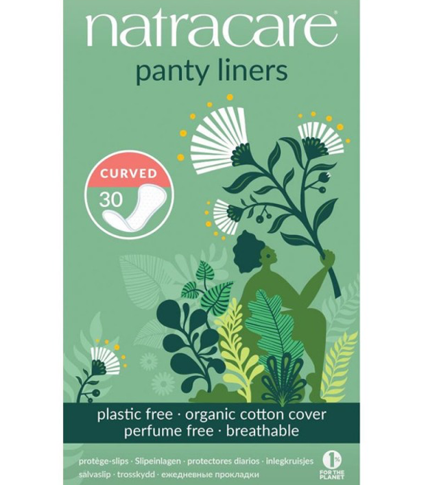 Protegeslips curvados Natracare 30 ud