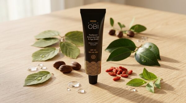 Protector solar facial antiedad SPF30 para piel mixta con ingredientes ecológicos