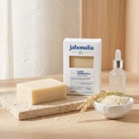 Jabón Artesanal de Ácido Hialurónico y Arroz Jabonalia 100 g - Imagen 1