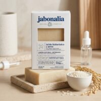 Jabón Artesanal de Ácido Hialurónico y Arroz Jabonalia 100 g - Imagen 2